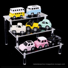 Clear Transparent 3 Tier Storage Riser Acrylic Pop Display Stand for Cupcake or  Pop Figures